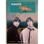 OASIS JAPANESE MUSIC BOOK SIGNED BY NOEL GALLAGHER