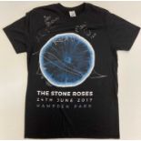 STONE ROSES HAMPDEN PARK SIGNED SHIRT