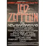 LED ZEPPELIN KNEBWORTH 1979 POSTER