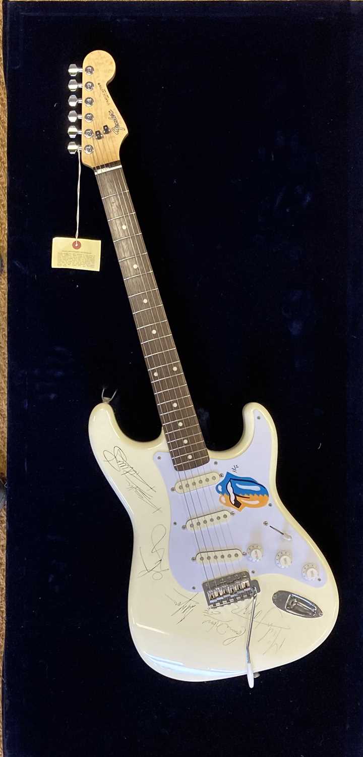 ROLLING STONES LIMITED EDITION FENDER STRATOCASTER