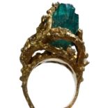 ELVIS PRESLEY GIFTED EMERALD RING