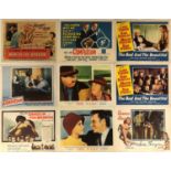 1950S / 1960S LOBBY CARDS - PAL JOEY / MAN IN THE SHADOW AND MORE