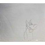 SCOOBY DOO ORIGINAL ANIMATION DRAWING