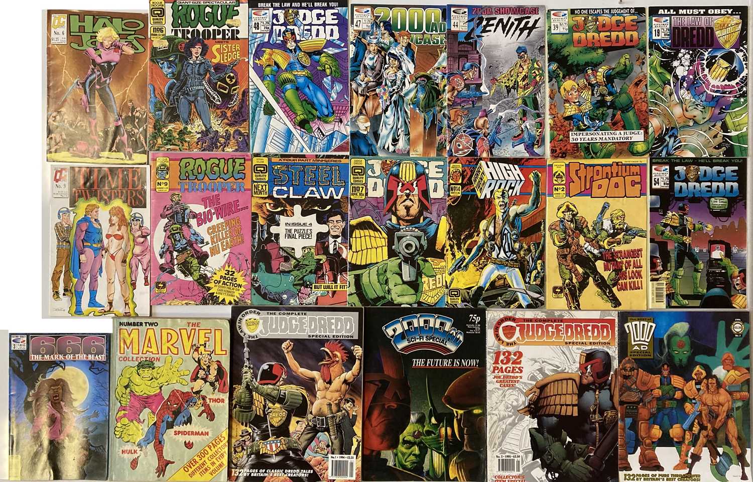 MARVEL/2000AD COMICS