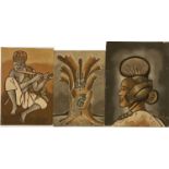 SOUTH AFRICAN SAND PAINTINGS