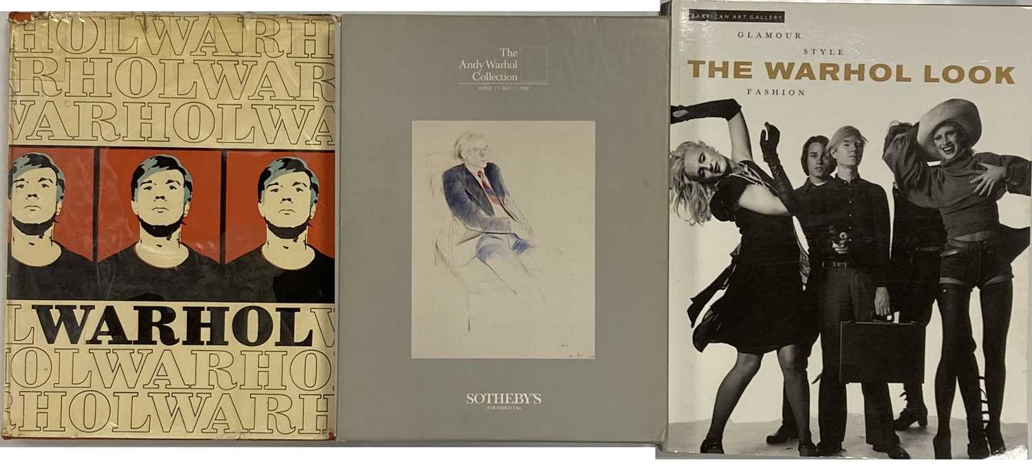 ANDY WARHOL - CATALOGUE RAISONNE AND SOTHEBY'S CATALOGUES