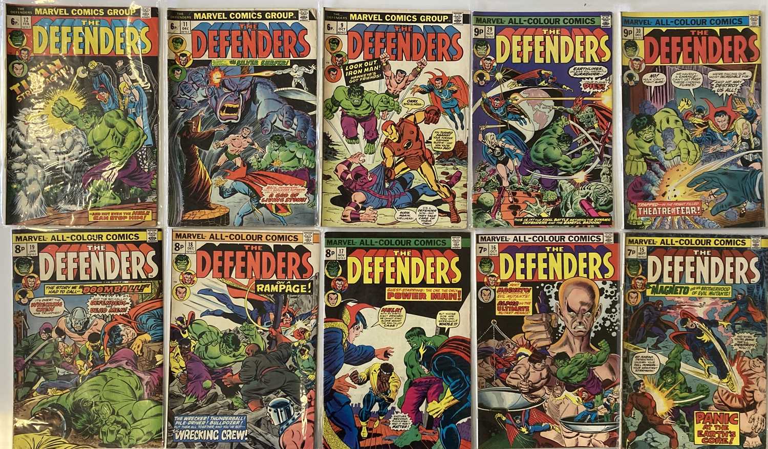 MARVEL DEFENDERS COMICS - Image 2 of 3