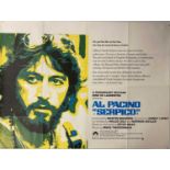 SERPICO UK QUAD FILM POSTER