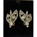 AVA GARDNER OWNED CRYSTAL EARRINGS