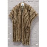 A ladies fur stole.