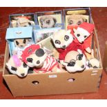 Eleven soft toy Meerkats to include boxed Compare the Market examples.