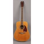 A vintage acoustic guitar by John Hornby Scewes Products.