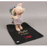 A Steiff Disney showcase collection piglet with original bag.