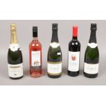 A collection of sealed alcohol to include Defontaine Champagne, Montcadi Cava, Chianti Classico etc.