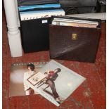 Two carry cases of Cliff Richard L.P records to include box sets.