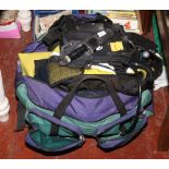 A quantity of scuba diving equipment to include dry suit, undersuite, buoyancy compensator, tech