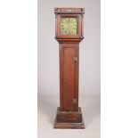 An 18th century oak cased 30 hour longcase clock of small proportions by P. Bower, Redlench. With
