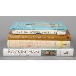 Five Rockingham reference books. Alwyn & Angela Cox, three volumes; Rockingham Pottery & Porcelain