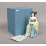 A Royal Doulton figure Sophia, Charlotte lady Sheffield limited edition 1703 / 5000, boxed.