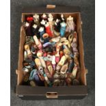 A box of composite fashion ornaments, to include The Latest Thing, Just The Right Shoe etc.