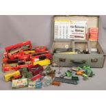 A good collection of Hornby / Triang oo gauge railway some in original boxes to include engines,