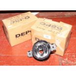 Depo auto lamp, two spot lights housing Renault Clio.