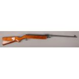 A Chinese 0.22 Calibre break barrell Air Rifle marked Shanghai SORRY WE CAN NOT PACK AND SEND.