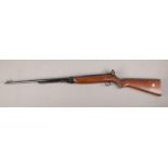 A Webley Mark 3 .177 calibre under lever air rifle, Serial No. 48866. SORRY WE CAN NOT PACK AND