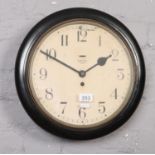 A Late 19th/Early 20th Century Mahogany Smith 8 day wall clock
