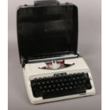 Brother 210 typewriter with case and original box good condition