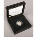 The London Mint Office, cased rare Gordian III AD 238-244 silver denarius coin with certificate