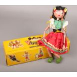A Pelham Puppets, Gypsy girl in original box