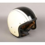 A rare vintage Kangol Meteor motorcycle helmet.