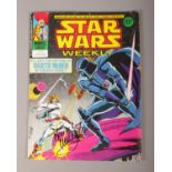 A 1978 issue of Star Wars Weekly comic, signed by actor Mark Hamill.