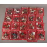 A collection of twenty Del Prado metal cavalry figures on horseback, one on camel back, all boxed.