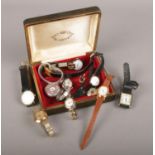 A collection of Quartz Ladies wristwatches, Lorus, Sekonda, Timex examples