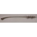 An Indian sword (approx 75 cm long)