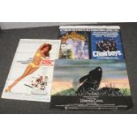 Three film posters, to include The Biggest Bundle of them All, Watership Down and The Choir Boys /