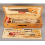 A joiners Swift tool set by makers J. H. Swift & Sons Ltd, Sheffield.