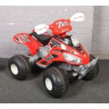 A child's Feber electric quad bike. No battery or charger.