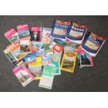 A bag of ordnance survey maps to include Sheffield & Doncaster, Whitby & Esk Dale etc.