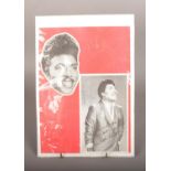 An autographed Little Richard photograph.