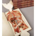The Family Physician, five cloth bound volumes, Cassell & Company Ltd. With colour fold out