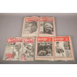 Three albums of Boxing News, from 1989 to 1994.