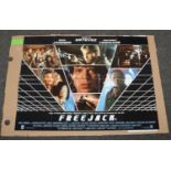 A large Free Jack film poster, 100cm x 76cm.