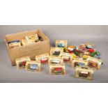 A collection of mainly boxed die cast vehicles, Models of Days Gone by Lledo Cadburys, Rice