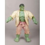 A 1978 Marvel Comics Hulk action figure. (Height 30cm).