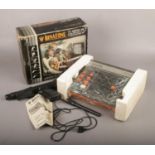 A boxed Binatone TV Master MK 6 black and white tv game.