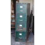 A 1940s Art Metal filing cabinet.