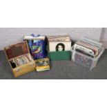A collection of records to include Elvis, Rod Stewart, ABBA etc.